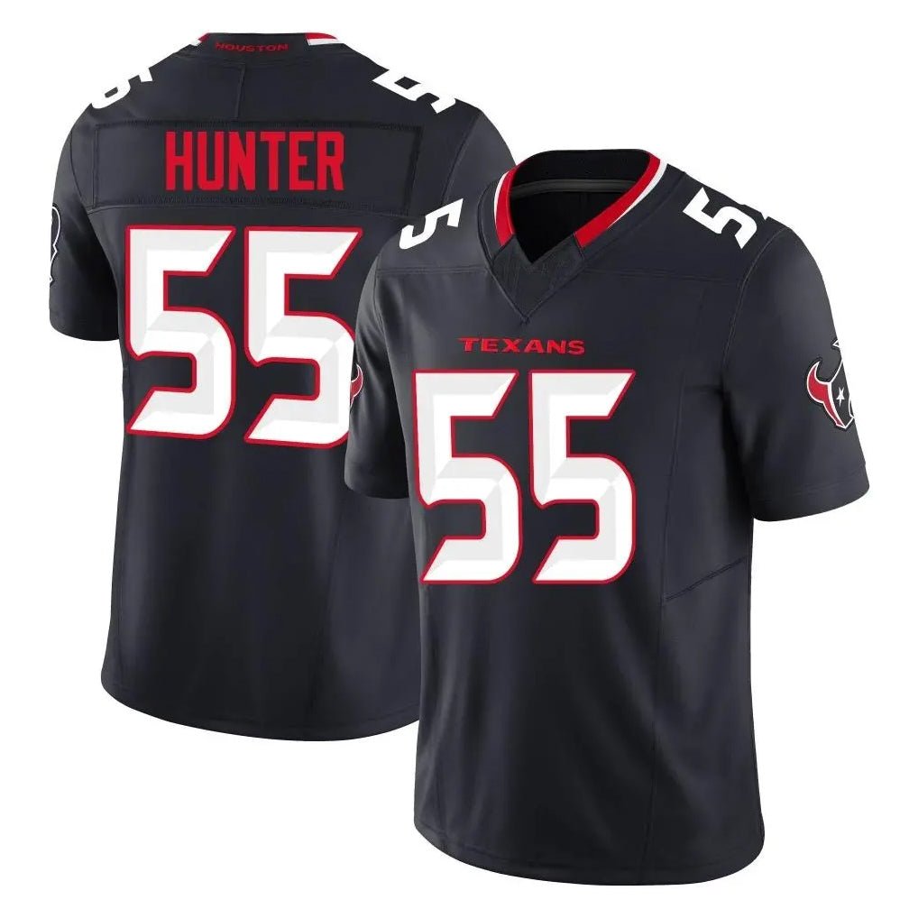 Odoa H.Texans #55 Danielle Hunter Player Navy Limited Alternate Vapor F.U.S.E. Home Game Stitched Jerseys