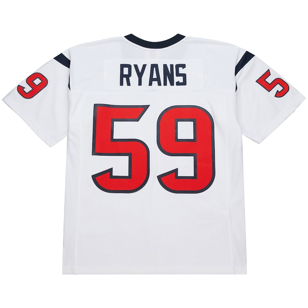 Odoa H.Texans #59 DeMeco Ryans Mitchell & Ness White 2006 Legacy Replica Jersey Stitched Puhic