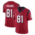 Odoa H.Texans #81 Jayden Higgins Player Red Limited Vapor Untouchable Home Game Stitched Jerseys