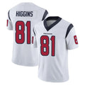 Odoa H.Texans #81 Jayden Higgins Player White Limited Vapor Untouchable Home Game Stitched Jerseys