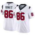 Odoa H.Texans #86 Dalton Schultz Player White Limited Vapor F.U.S.E. Home Game Stitched Jerseys