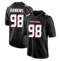 Odoa H.Texans #98 Sheldon Rankins Player Carbon Black Fashion Home Game Stitched Jerseys