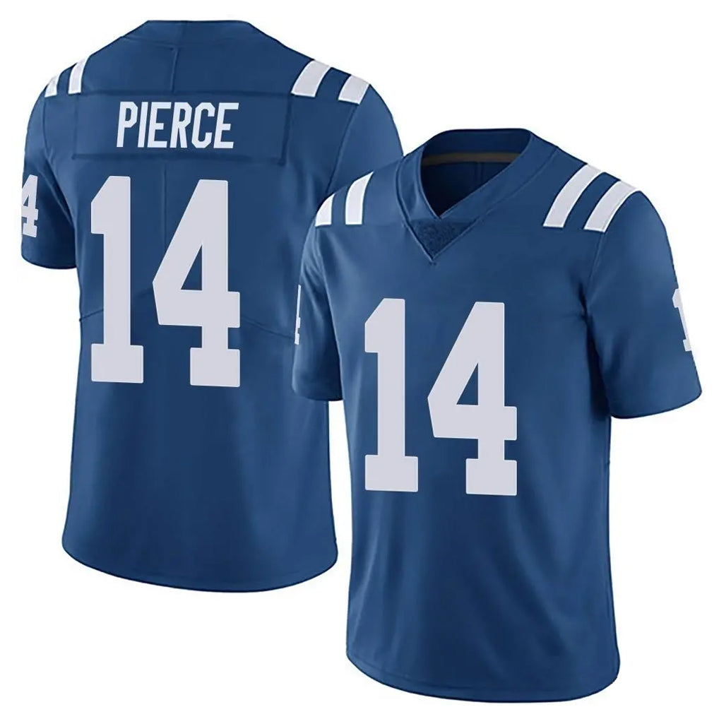 Odoa IN.Colts #14 Alec Pierce Player Royal Limited Vapor Untouchable Home Game Stitched Jerseys