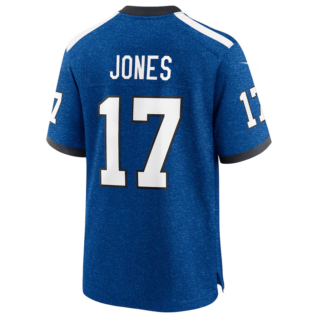 Odoa IN.Colts #17 Daniel Jones Player Alternate 2 Indiana Nights Game Stitched Jerseys