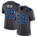 Odoa IN.Colts #28 Jonathan Taylor Anthracite 2026 Rivalries Collection Limited Stitched Jerseys