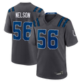 Odoa IN.Colts #56 Quenton Nelson Anthracite 2026 Rivalries Collection Game Stitched Jerseys