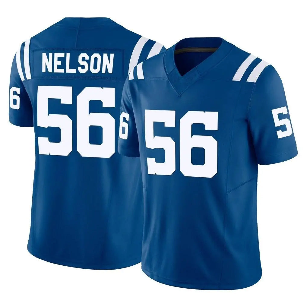 Odoa IN.Colts #56 Quenton Nelson Player Royal Limited Vapor F.U.S.E. Home Game Stitched Jerseys