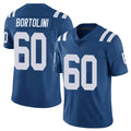 Odoa IN.Colts #60 Tanor Bortolini Player Royal Limited Vapor Untouchable Home Game Stitched Jerseys