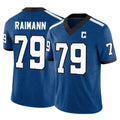 Odoa IN.Colts #79 Bernhard Raimann Player Royal Limited Indiana Nights Alternate Vapor F.U.S.E. Home Game Stitched Jerseys