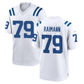 Odoa IN.Colts #79 Bernhard Raimann Player White Home Game Stitched Jerseys