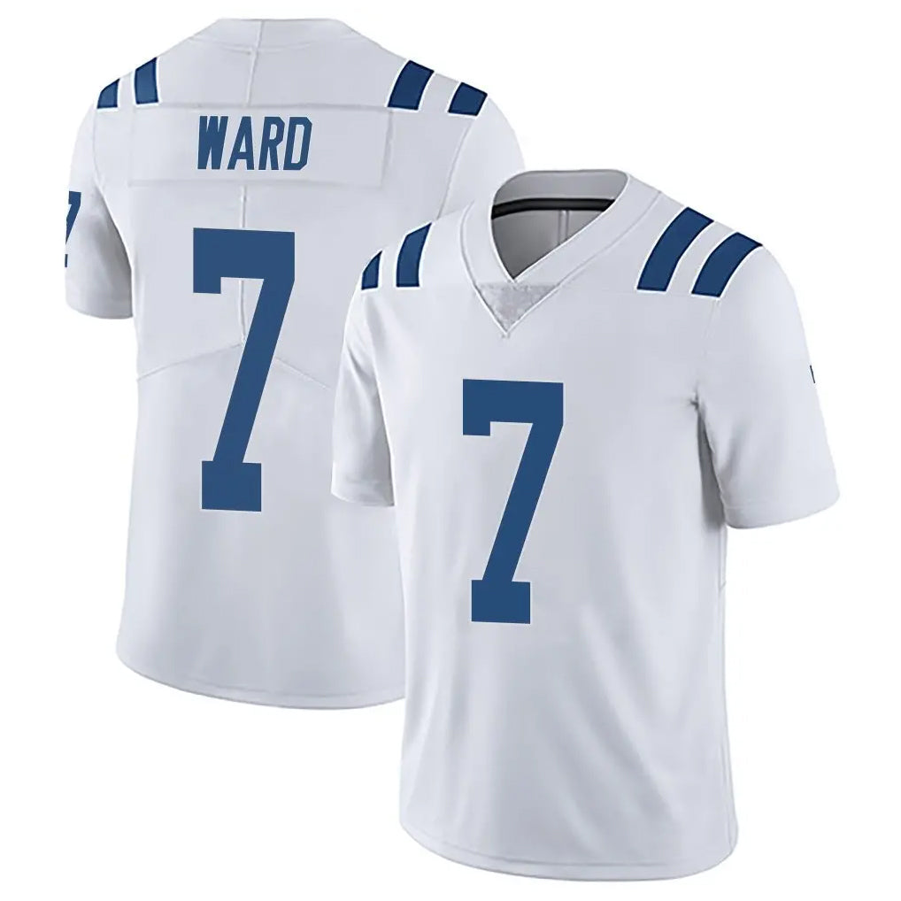 Odoa IN.Colts #7 Charvarius Ward Sr. Player White Limited Vapor Untouchable Home Game Stitched Jerseys