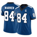 Odoa IN.Colts #84 Tyler Warren Player Limited Indiana Nights Alternate Vapor F.U.S.E. Royal Stitched Jerseys