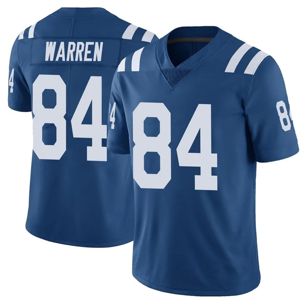 Odoa IN.Colts #84 Tyler Warren Player Royal Vapor Limited Stitched Jerseys