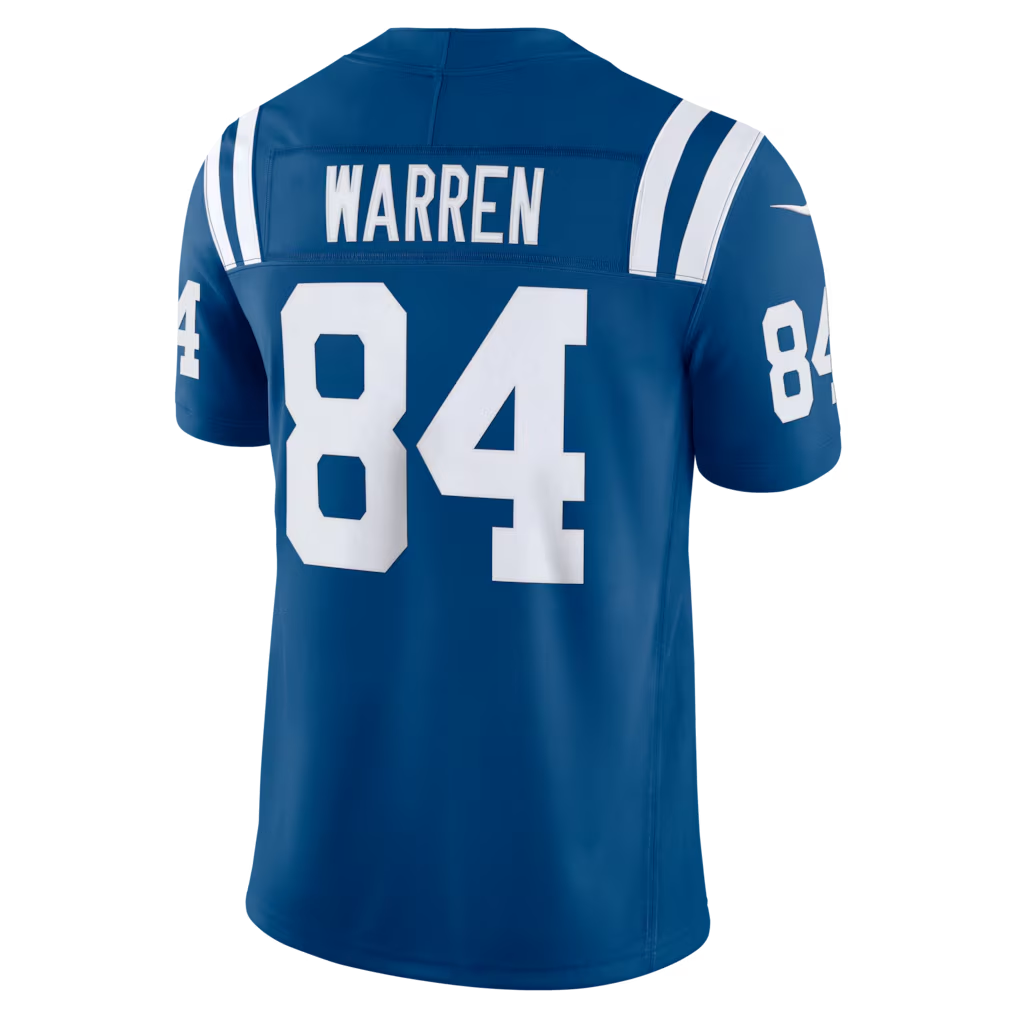 Odoa IN.Colts #84 Tyler Warren Tyler Warren Royal Team Vapor F.U.S.E. Stitched Limited Jerseys