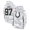 Odoa IN.Colts #97 Laiatu Latu Player Arctic Camo Salute to Service Hoodies Limited Game Stitched Jerseys