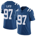 Odoa IN.Colts #97 Laiatu Latu Player Royal Limited Vapor Untouchable Home Game Stitched Jerseys