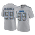 Odoa IN.Colts #99 DeForest Buckner Player Gray Atmosphere Fashion Home Game Stitched Jerseys