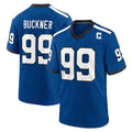 Odoa IN.Colts #99 DeForest Buckner Player Royal Alternate Indiana Nights Home Game Stitched Jerseys