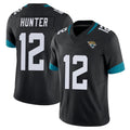 Odoa J.Jaguars #12 Travis Hunter Player Black Vapor F.U.S.E. Limited Home Game Stitched Jerseys
