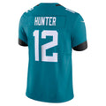 Odoa J.Jaguars #12 Travis Hunter Player Teal Vapor Limited Game Stitched Jerseys