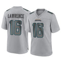 Odoa J.Jaguars #16 Trevor Lawrence Player Gray Atmosphere Fashion Home Game Stitched Jerseys