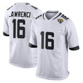 Odoa J.Jaguars #16 Trevor Lawrence Player White Home Game Stitched Jerseys