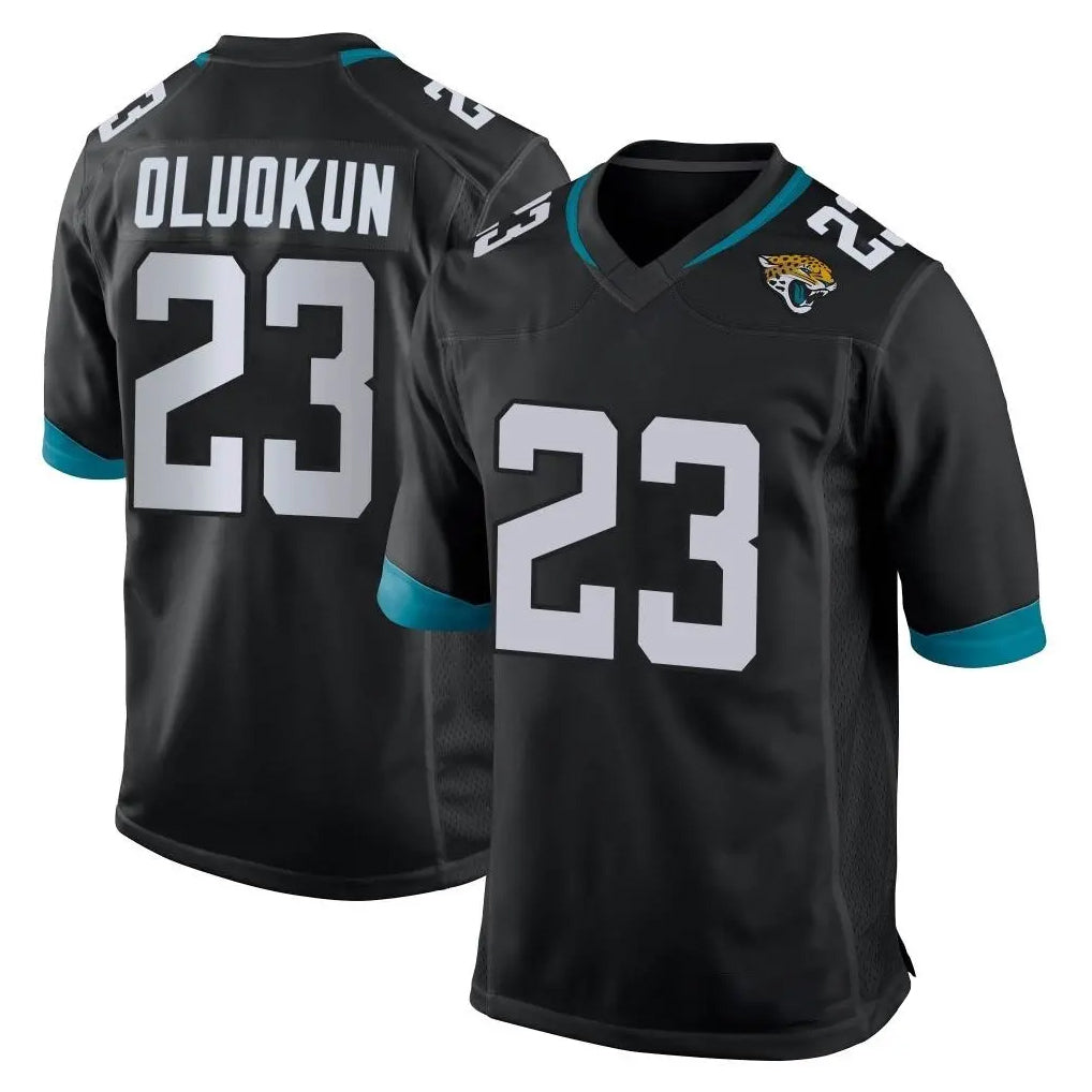 Odoa J.Jaguars #23 Foyesade Oluokun Player Black Home Game Stitched Jerseys