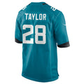 Odoa J.Jaguars #28 Fred Taylor Player Teal Home Game Stitched Jerseys