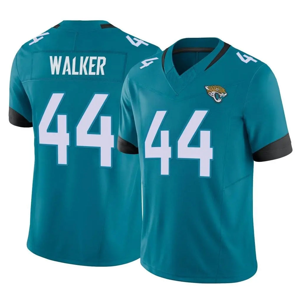 Odoa J.Jaguars #44 Travon Walker Player Teal Vapor F.U.S.E. Limited Home Game Stitched Jerseys