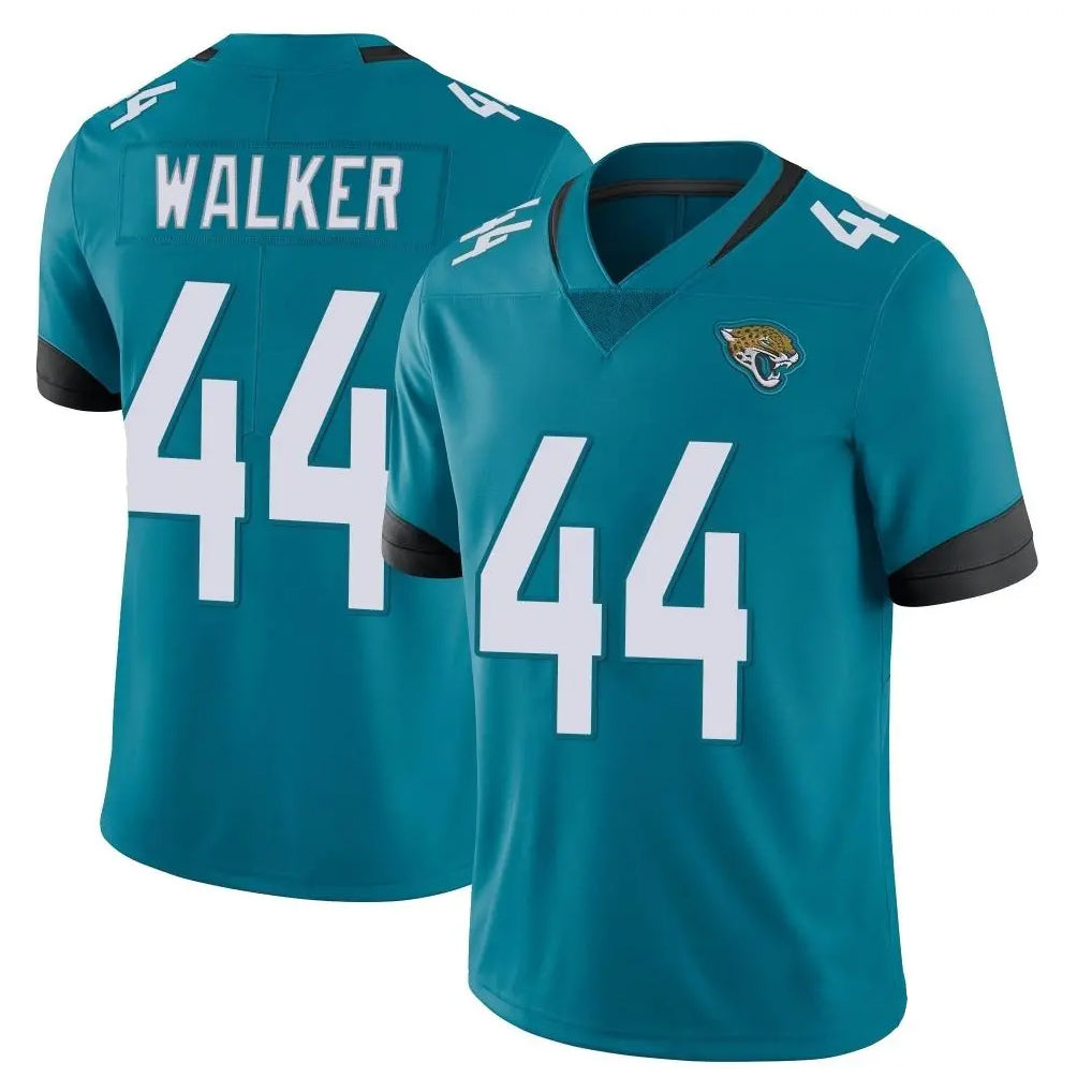Odoa J.Jaguars #44 Travon Walker Player Teal Vapor Untouchable Limited Home Game Stitched Jerseys