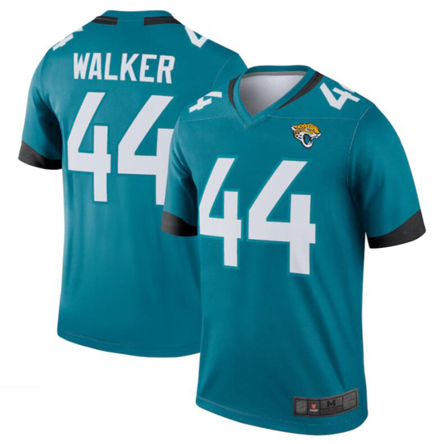 Odoa J.Jaguars #44 Travon Walker Teal Legend Jersey American Stitched Jersey