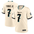 Odoa J.Jaguars #7 Brian Thomas Jr. Natural 2026 Rivalries Collection Game Stitched Jerseys