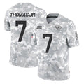 Odoa J.Jaguars #7 Brian Thomas Jr. Player Arctic Camo Salute To Service Limited Game Stitched Jerseys