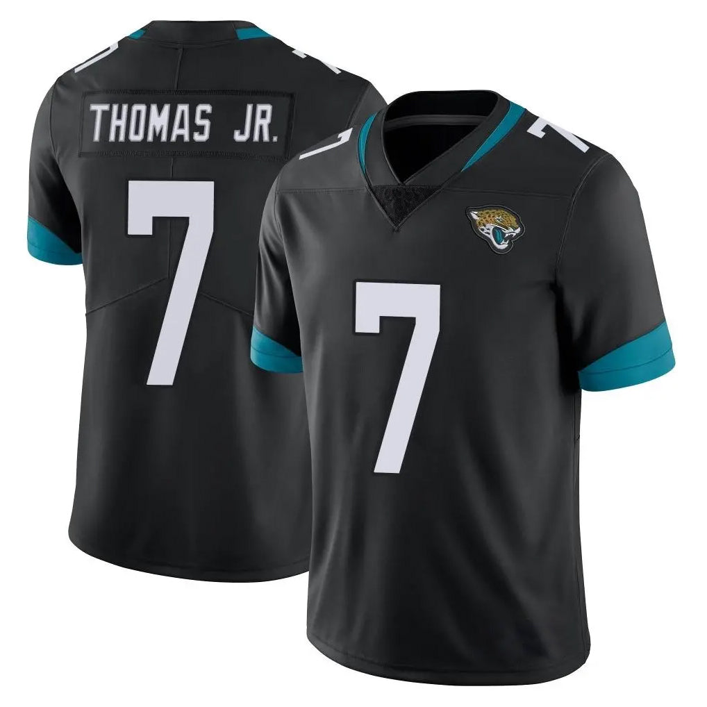 Odoa J.Jaguars #7 Brian Thomas Jr. Player Black Vapor Untouchable Limited Home Game Stitched Jerseys