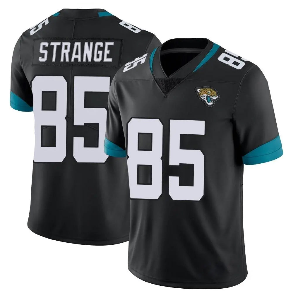 Odoa J.Jaguars #85 Brenton Strange Player Black Vapor Untouchable Limited Home Game Stitched Jerseys