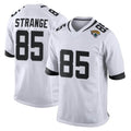Odoa J.Jaguars #85 Brenton Strange Player White Home Game Stitched Jerseys