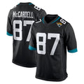 Odoa J.Jaguars #87 Keenan McCardell Player Black Home Game Stitched Jerseys