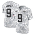 Odoa J.Jaguars #9 Logan Cooke Player Arctic Camo Salute To Service Limited Game Stitched Jerseys