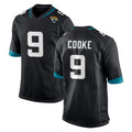 Odoa J.Jaguars #9 Logan Cooke Player Black Home Game Stitched Jerseys