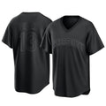 Odoa KC.Royals #13 Salvador Perez Player Black Fashion Game Stitched Jerseys