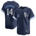 Odoa KC.Royals #14 Jac Caglianone Player Navy City Connect Limited Home Stitched Jerseys