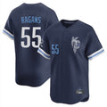 Odoa KC.Royals #55 Cole Ragans Player Navy City Connect Limited Home Stitched Jerseys