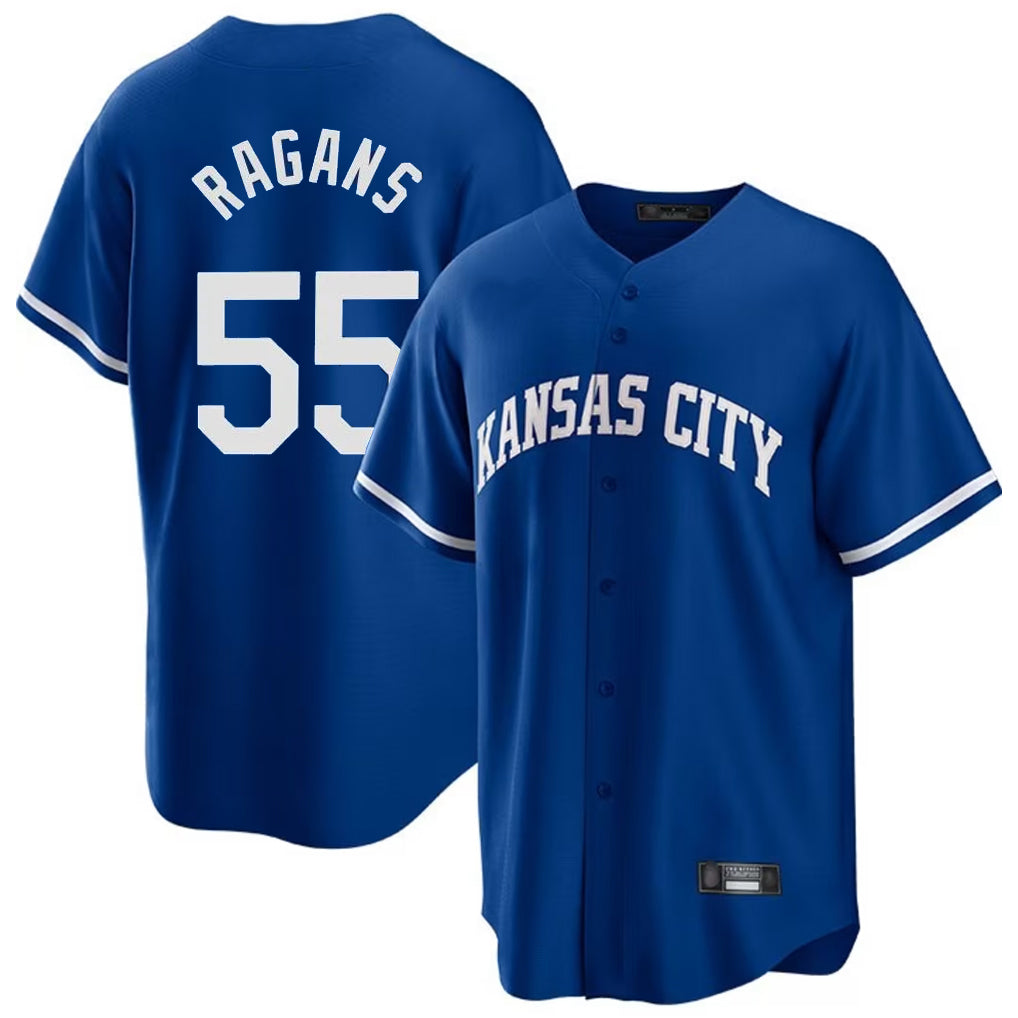 Odoa KC.Royals #55 Cole Ragans Player Royal Game Home Stitched Jerseys