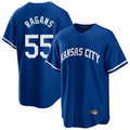 Odoa KC.Royals #55 Cole Ragans Player Royal Game Home Stitched Jerseys