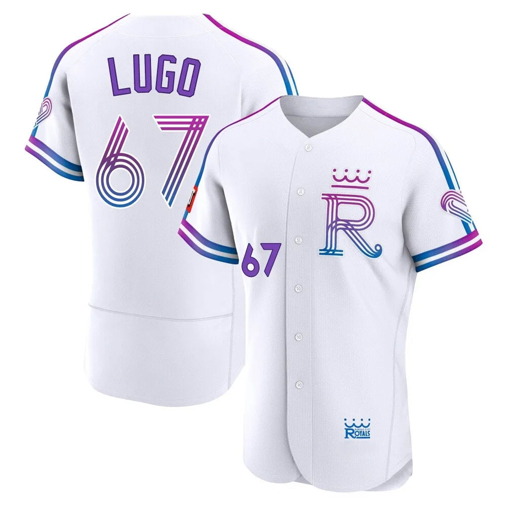 Odoa KC.Royals #67 Seth Lugo Player White 2026 City Connect Limited Elite Home Stitched Jerseys