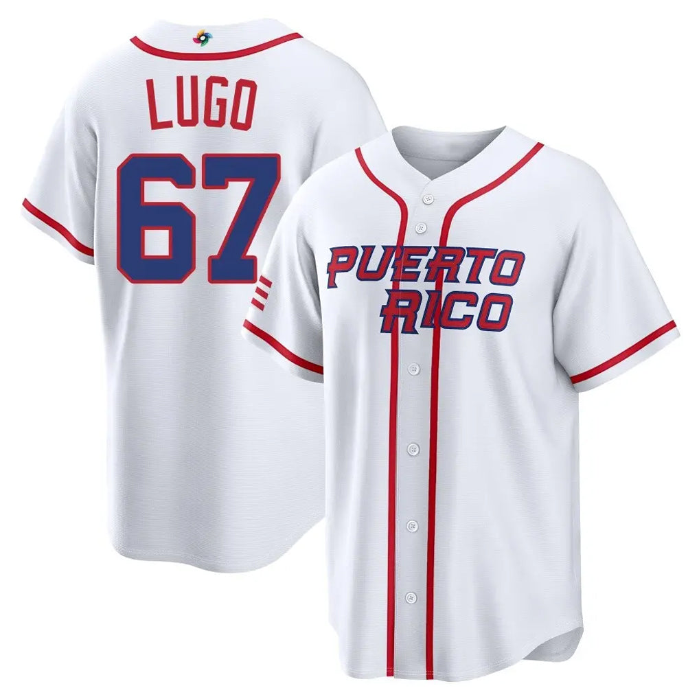 Odoa KC.Royals #67 Seth Lugo Player White 2026 World Classic Home Stitched Jerseys