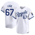 Odoa KC.Royals #67 Seth Lugo Player White Alt Limited Home Stitched Jerseys