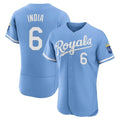 Odoa KC.Royals #6 Jonathan India Player Light Blue Alt Limited Elite Home Stitched Jerseys