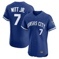 Odoa KC.Royals #7 Bobby Witt Jr. Player Royal Limited Elite Home Stitched Jerseys
