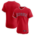 Odoa LA.Angels Red Home Limited Elite Blank Player Stitched Jerseys